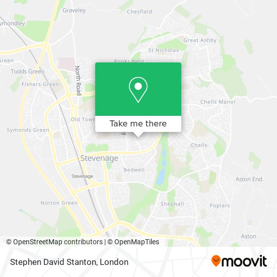 Stephen David Stanton map