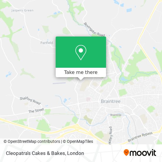 Cleopatra's Cakes & Bakes map