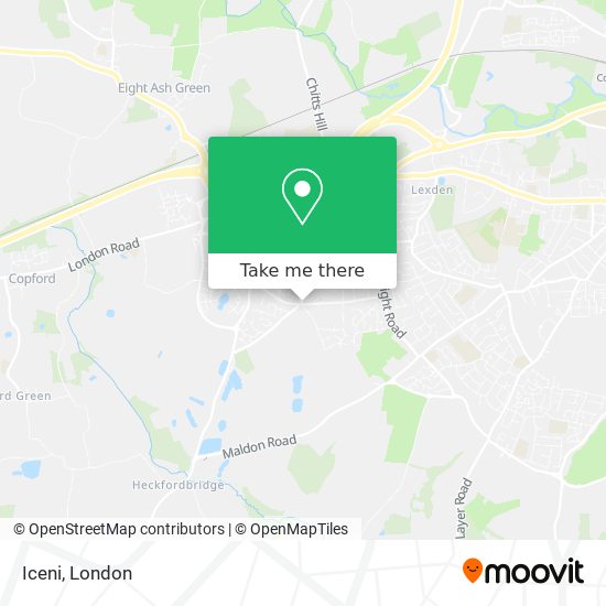 Iceni map