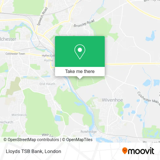 Lloyds TSB Bank map
