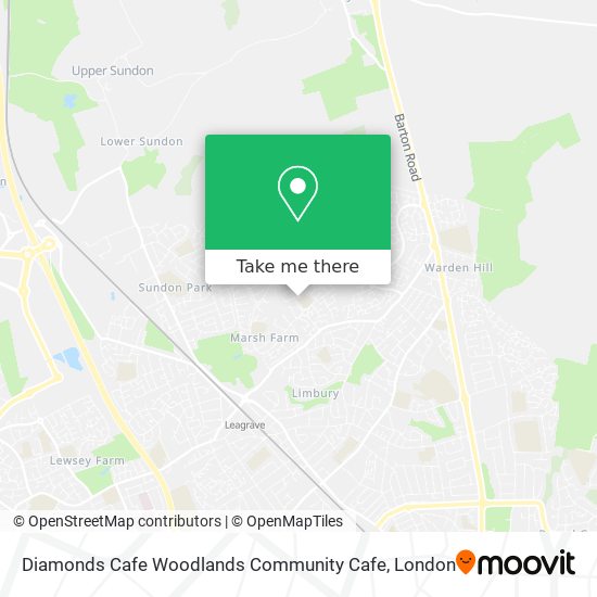 Diamonds Cafe Woodlands Community Cafe map