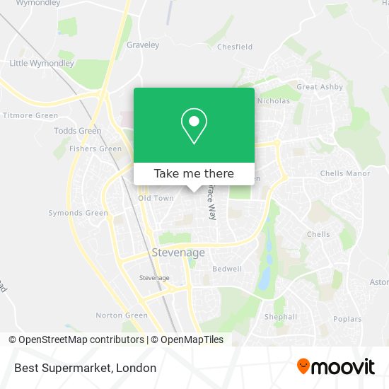 Best Supermarket map