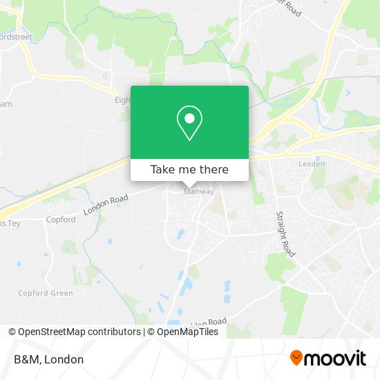 B&M map