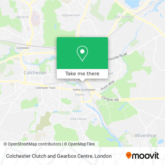 Colchester Clutch and Gearbox Centre map