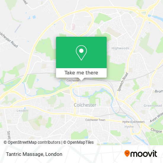 Tantric Massage map