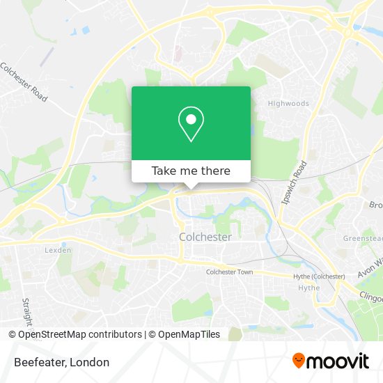 Beefeater map