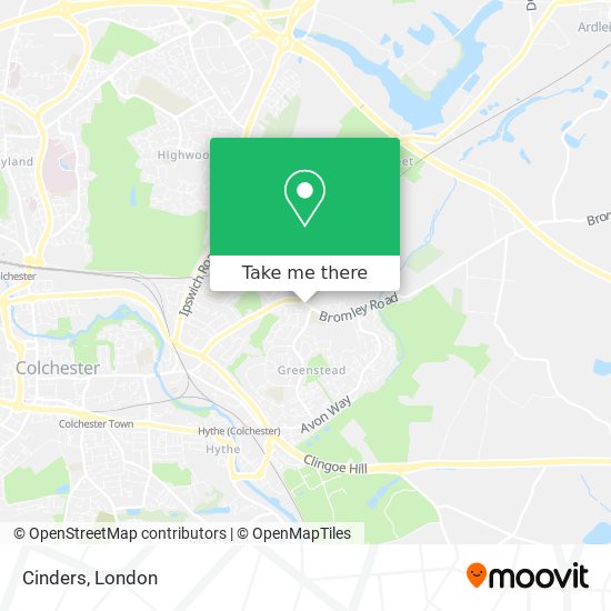 Cinders map