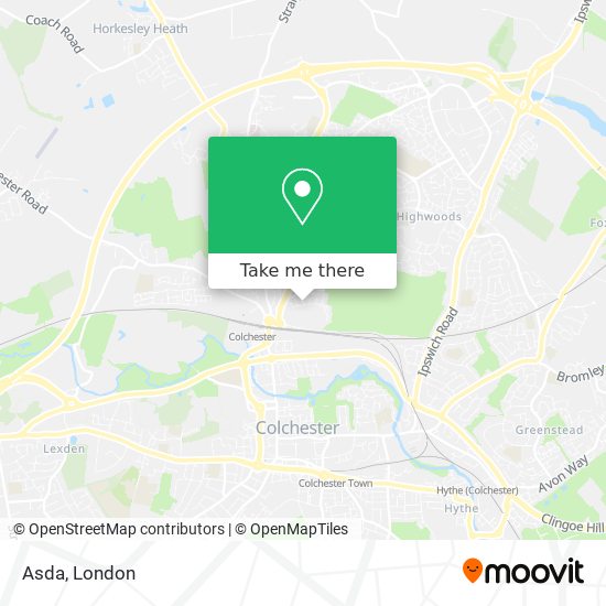 Asda map