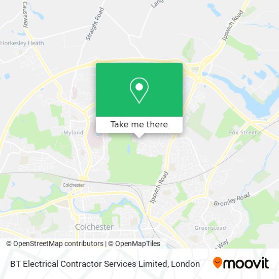BT Electrical Contractor Services Limited map