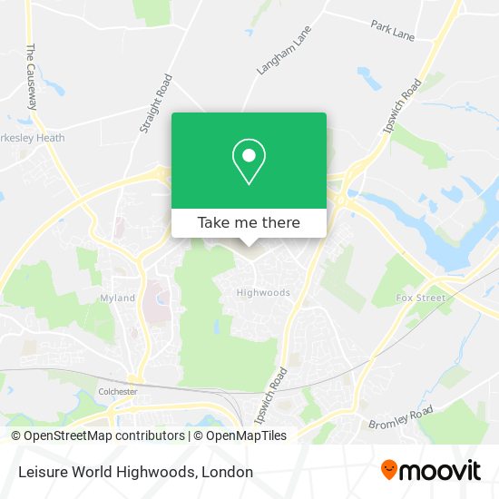 Leisure World Highwoods map