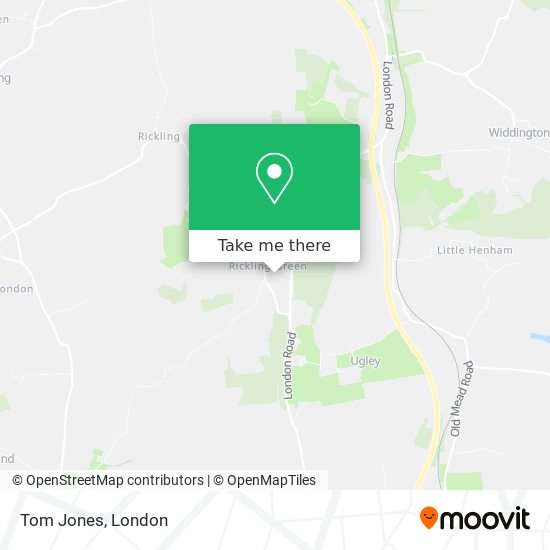 Tom Jones map