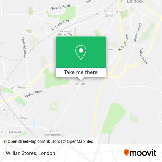 Willian Stores map