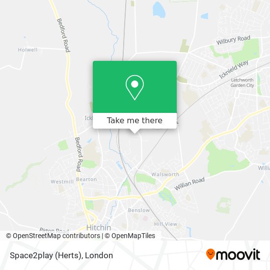 Space2play (Herts) map