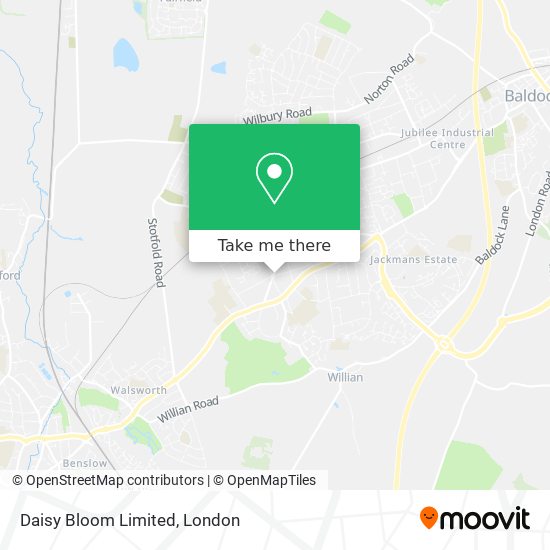 Daisy Bloom Limited map