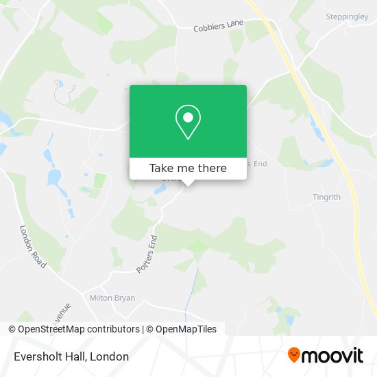 Eversholt Hall map
