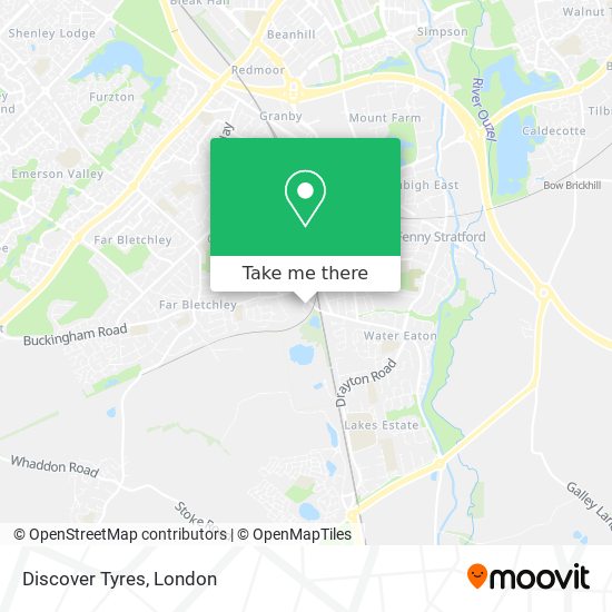 Discover Tyres map