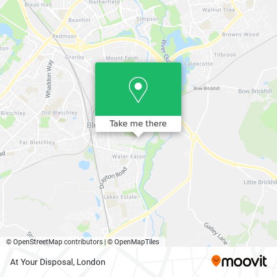 At Your Disposal map
