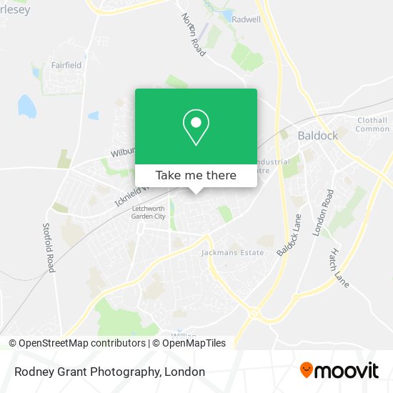 Rodney Grant Photography map