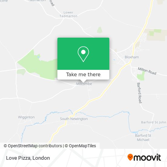 Love Pizza map