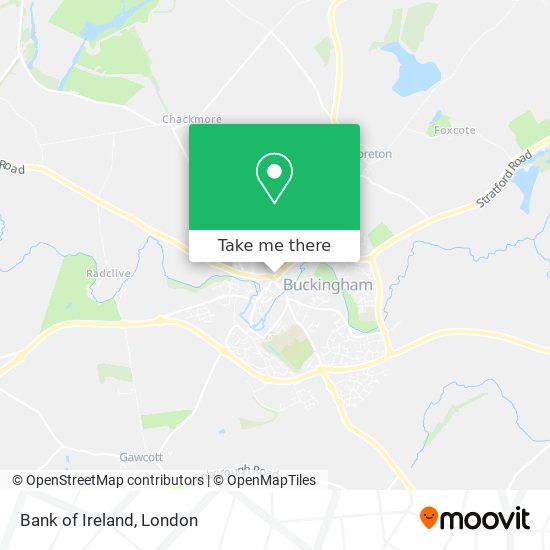 Bank of Ireland map
