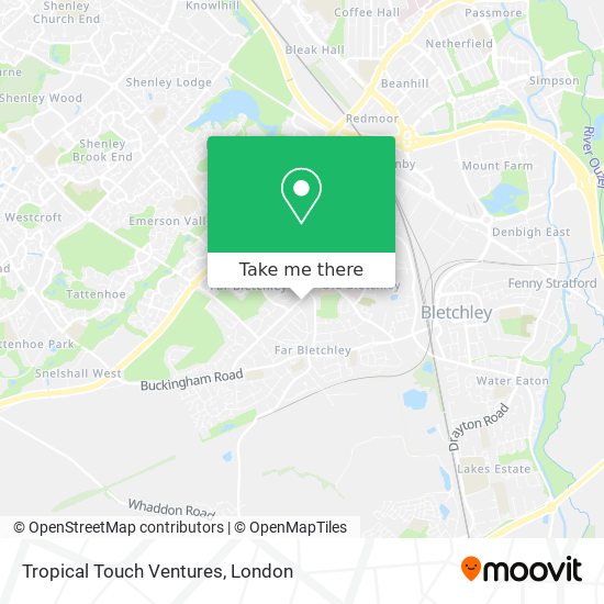 Tropical Touch Ventures map