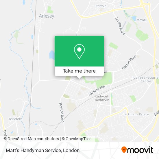 Matt's Handyman Service map
