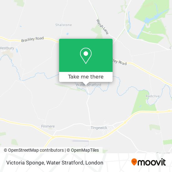Victoria Sponge, Water Stratford map