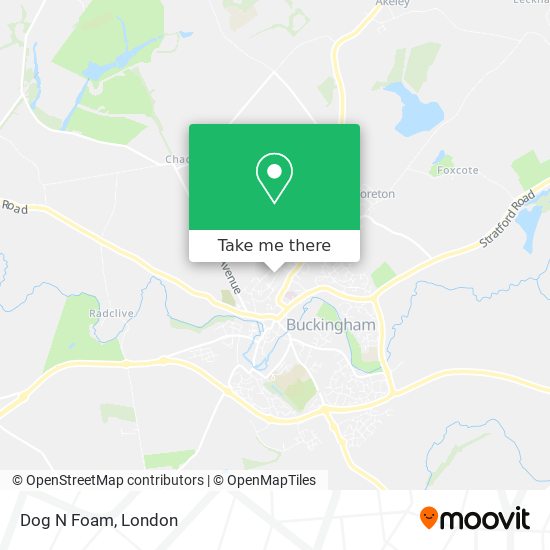 Dog N Foam map