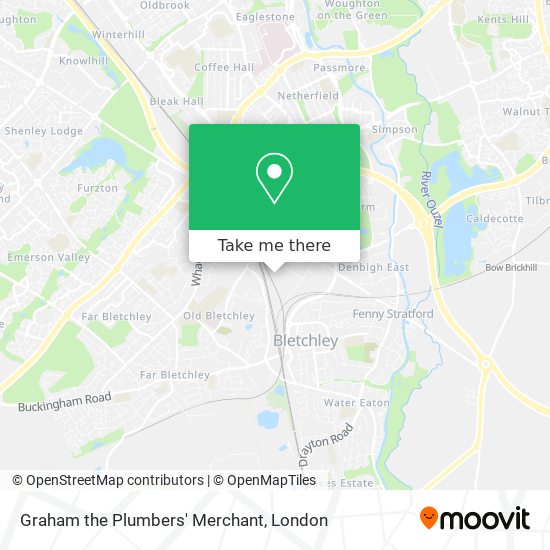 Graham the Plumbers' Merchant map