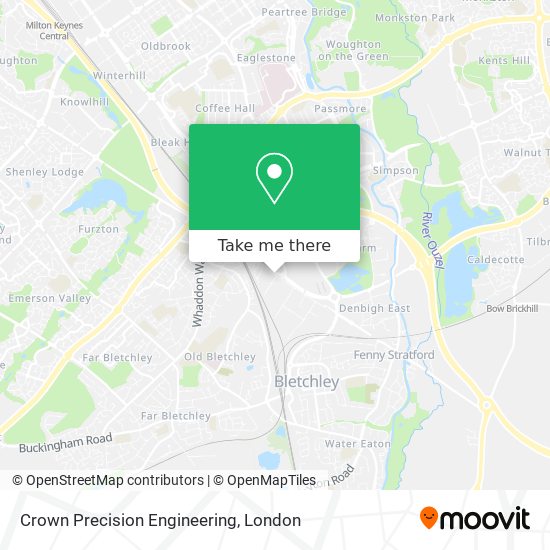 Crown Precision Engineering map