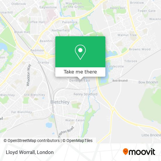 Lloyd Worrall map