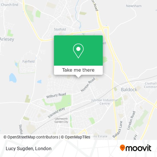 Lucy Sugden map