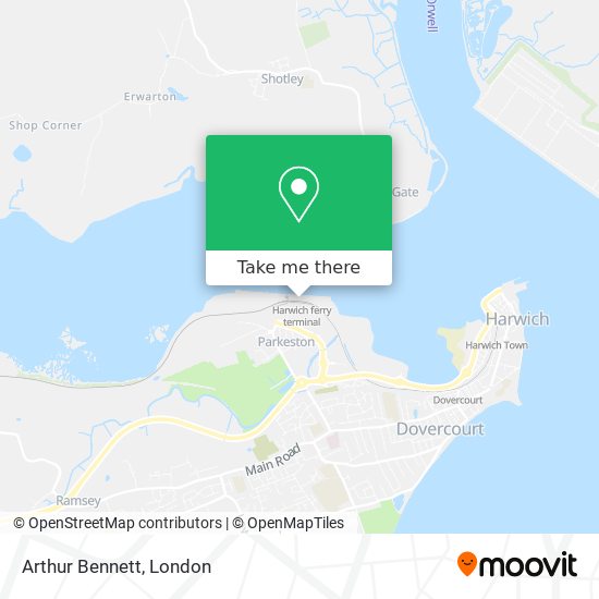 Arthur Bennett map