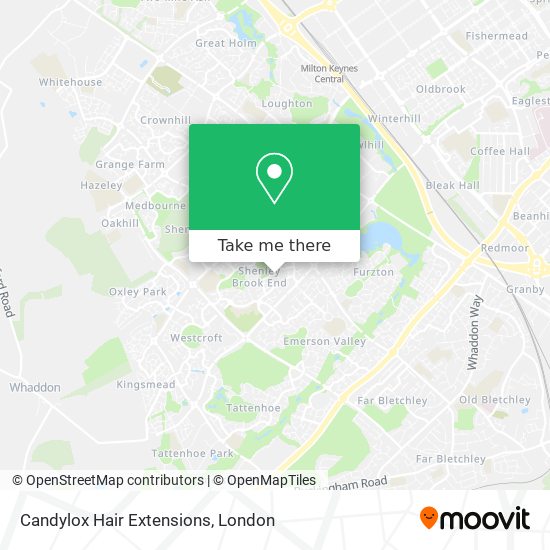 Candylox Hair Extensions map