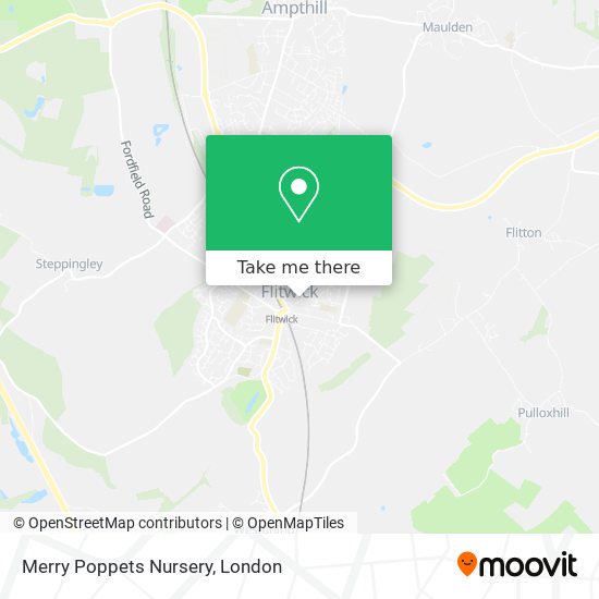 Merry Poppets Nursery map