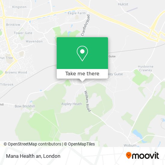 Mana Health an map