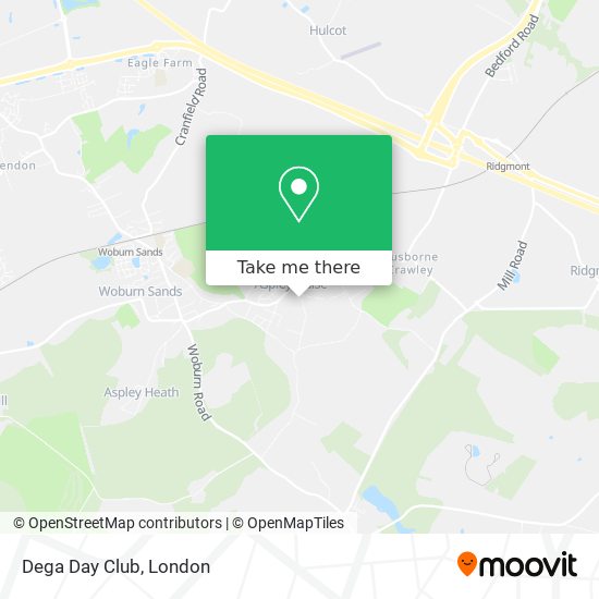 Dega Day Club map