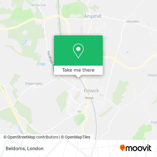 Beldoms map