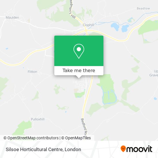 Silsoe Horticultural Centre map