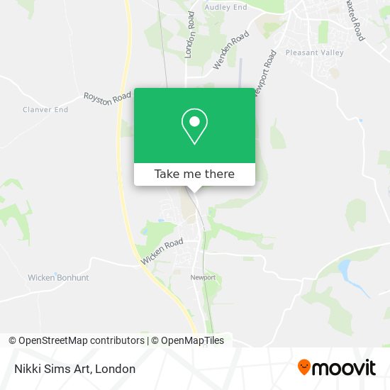 Nikki Sims Art map