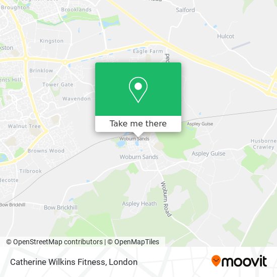 Catherine Wilkins Fitness map
