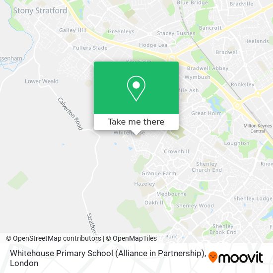 Whitehouse Primary School (Alliance in Partnership) map