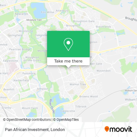 Pan African Investment map