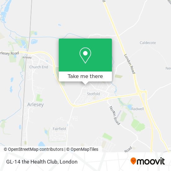 GL-14 the Health Club map