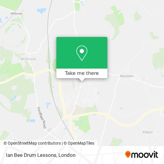 Ian Bee Drum Lessons map