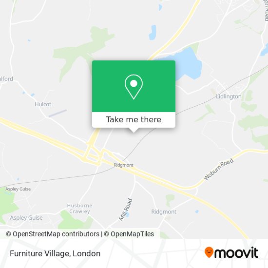 Furniture Village map