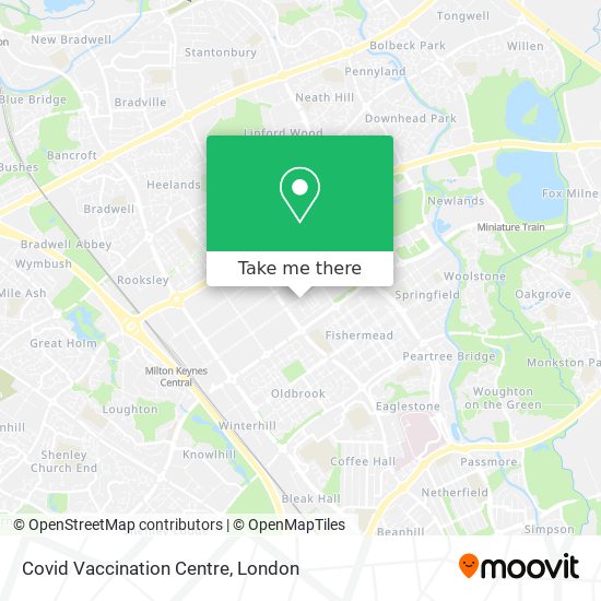 Covid Vaccination Centre map