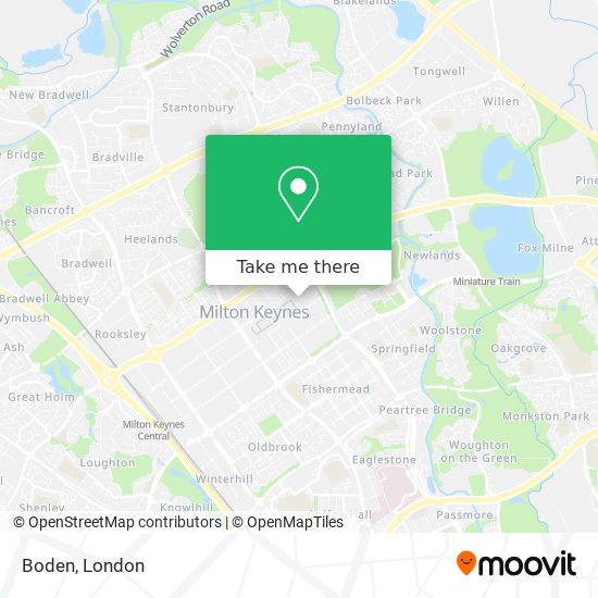 Boden map