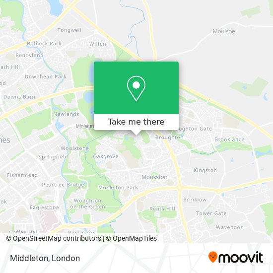 Middleton map