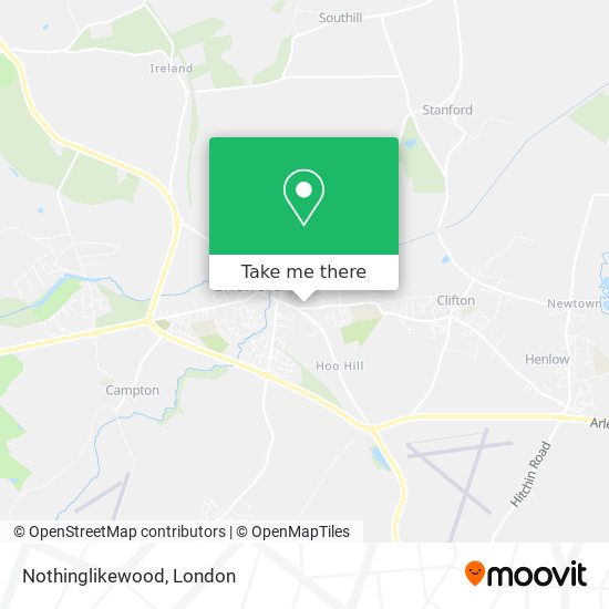 Nothinglikewood map